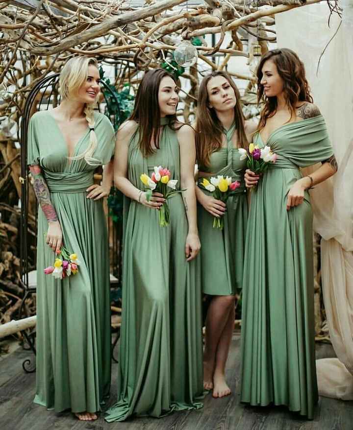 Inspirações Casamento estilo Moderno - damas de honor - 5