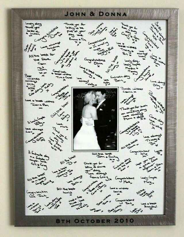 Inspirações Casamento estilo Moderno - livro de honra - 1