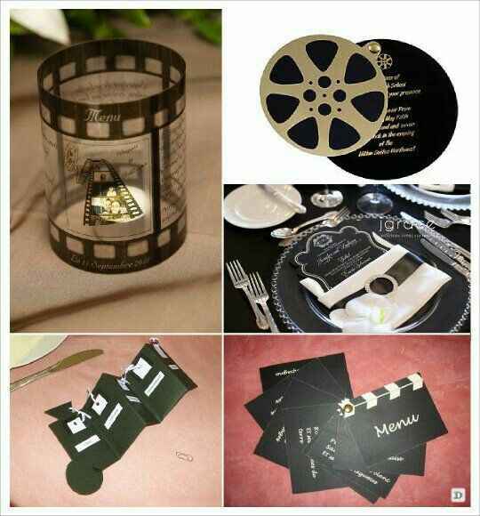 Inspirações Casamento estilo Moderno - tema cinema - 5
