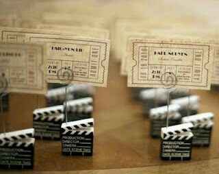 Inspirações Casamento estilo Moderno - tema cinema - 8