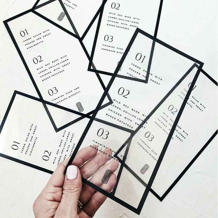 Inspirações Casamento estilo Moderno - parte gráfica - 5