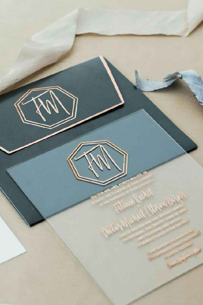 Inspirações Casamento estilo Moderno - parte gráfica - 6