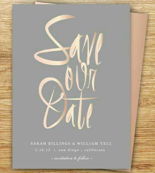 Inspirações Casamento estilo Moderno - parte gráfica - 11