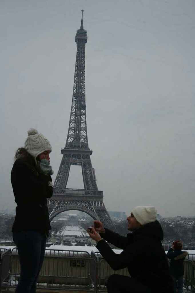 Terias dito SIM...na Torre Eiffel? 💍 - 1