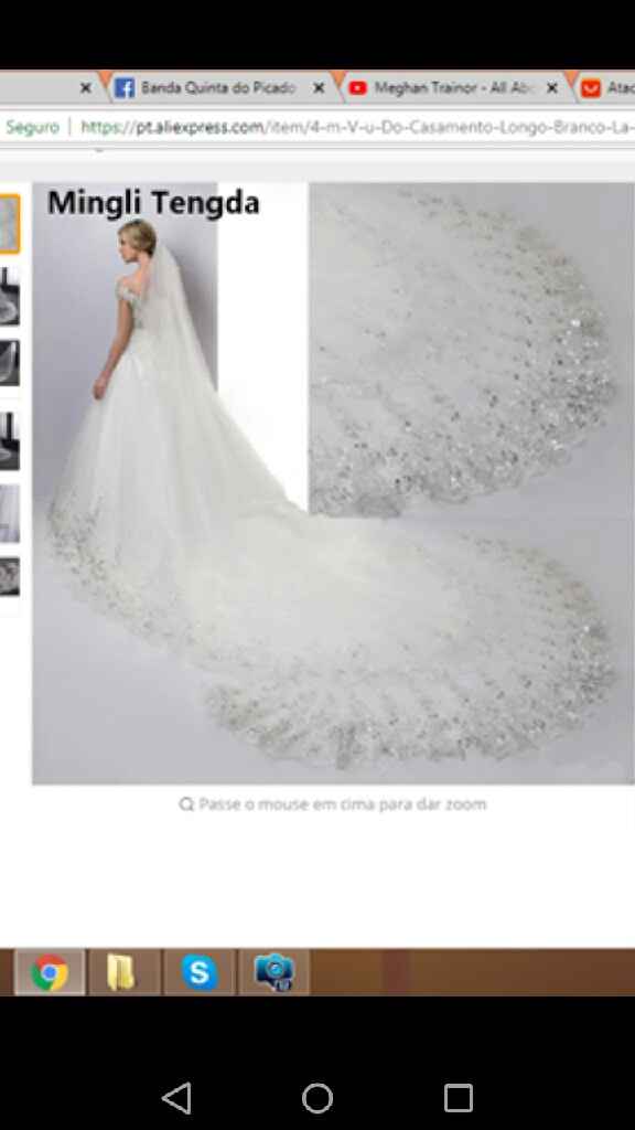 Véu Aliexpress - 1