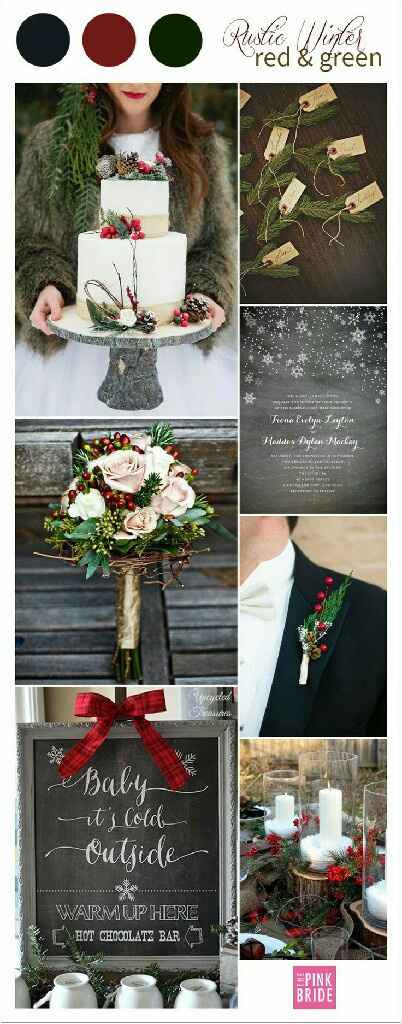 Winter wedding ❄ - paletes de cor - 4