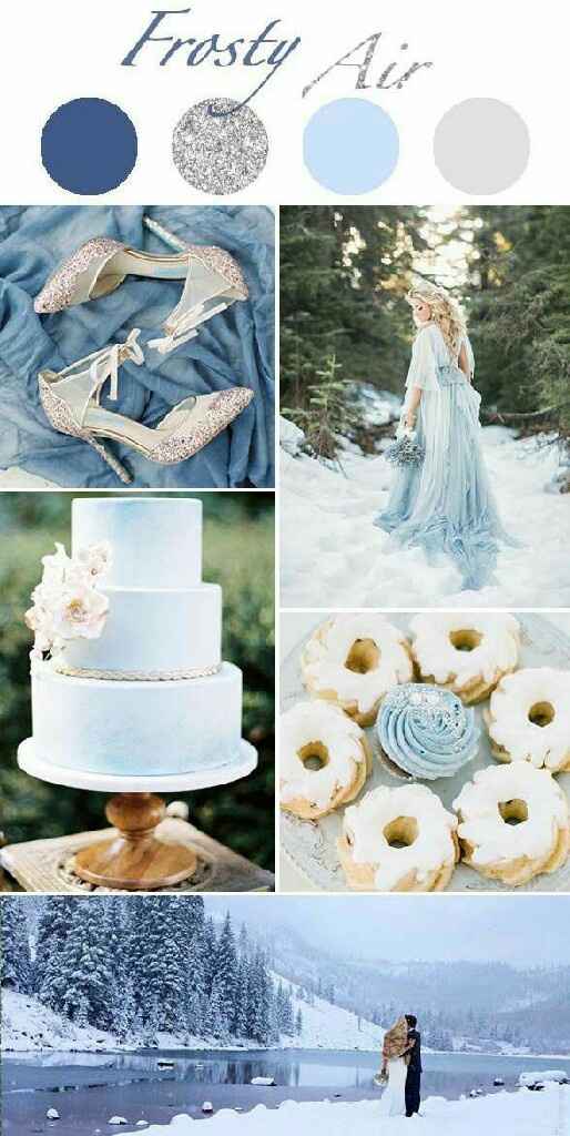 Winter wedding ❄ - paletes de cor - 11