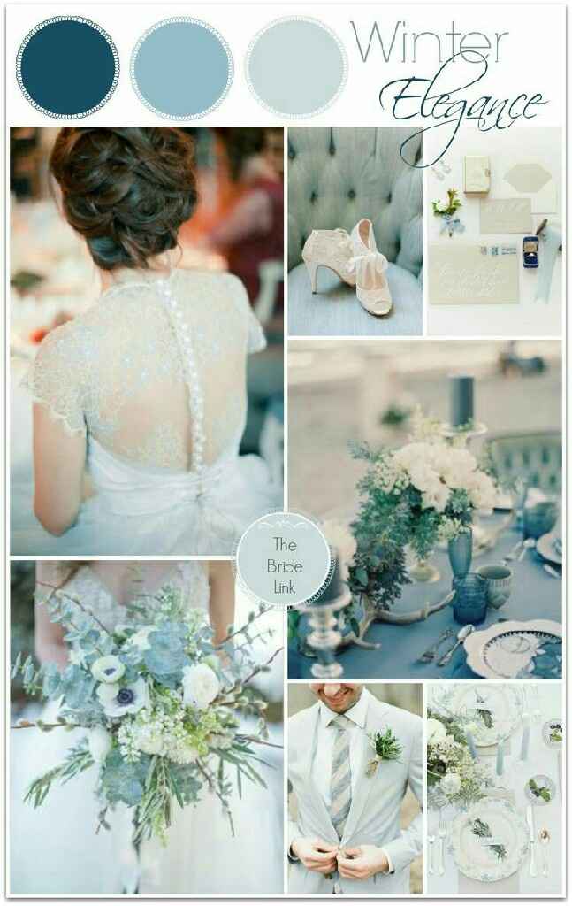 Winter wedding ❄ - paletes de cor - 13