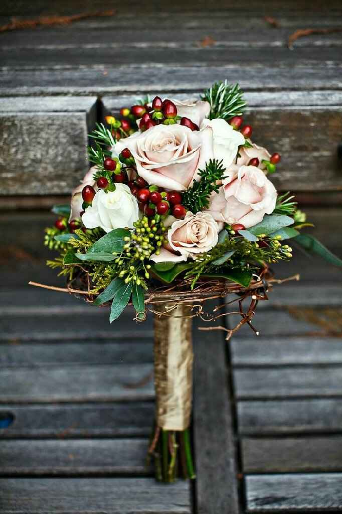 Winter wedding ❄ - bouquet 💐 - 7