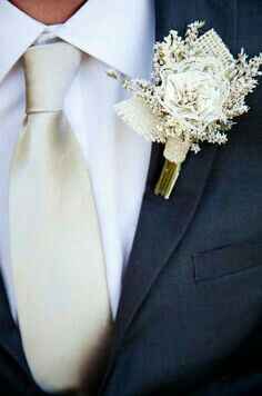 Winter wedding ❄ - boutonnière 💐 - 2