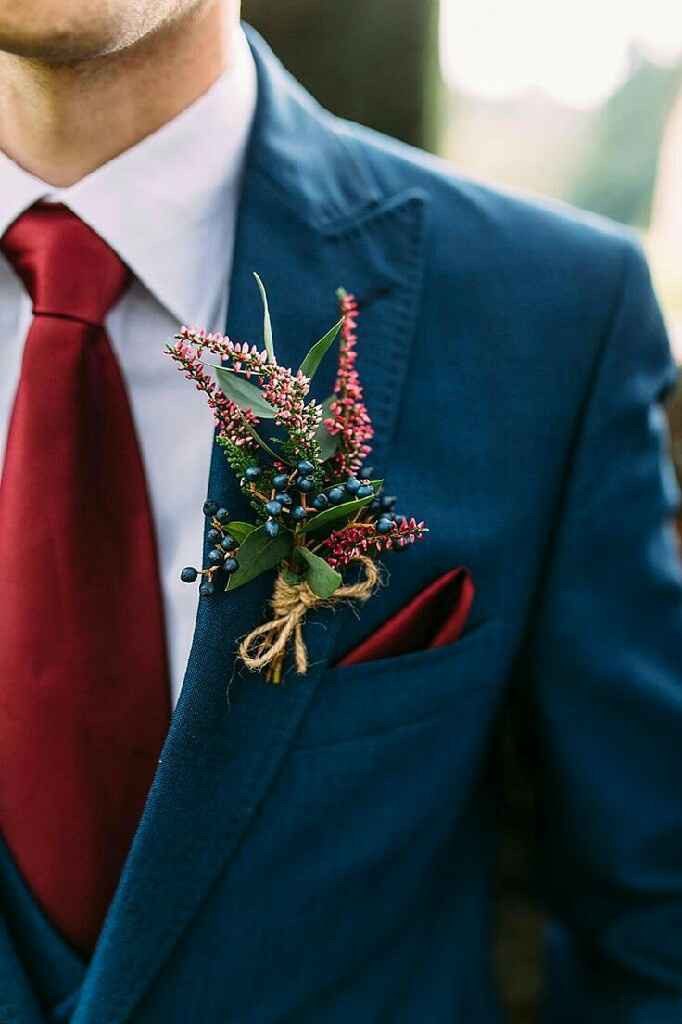 Winter wedding ❄ - boutonnière 💐 - 3
