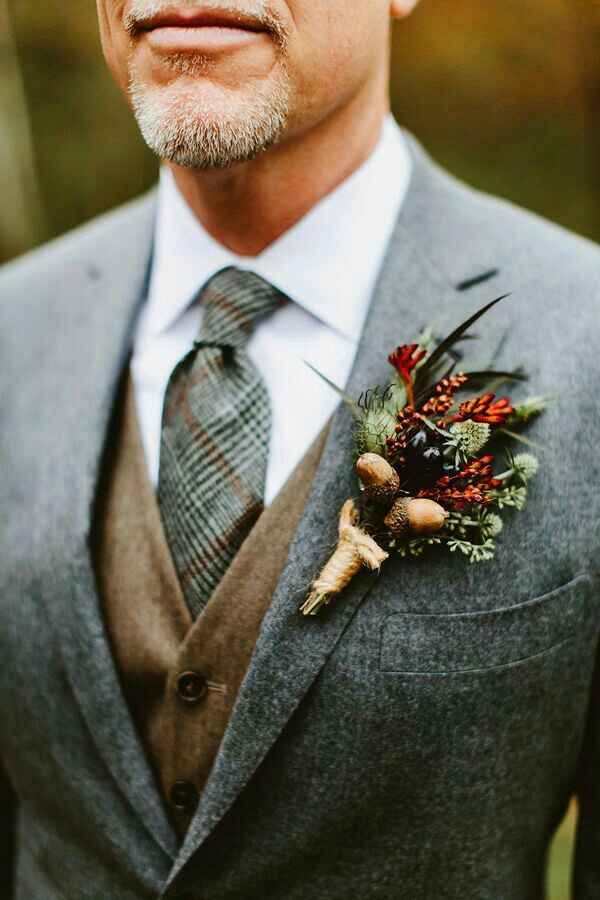 Winter wedding ❄ - boutonnière 💐 - 7