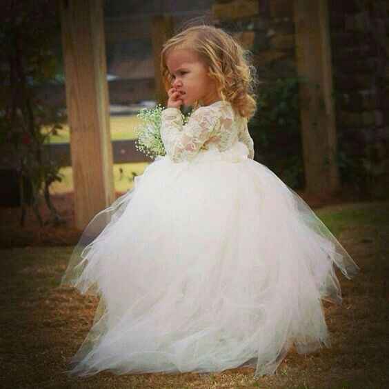 Winter wedding ❄ - daminhas 👧 - 3