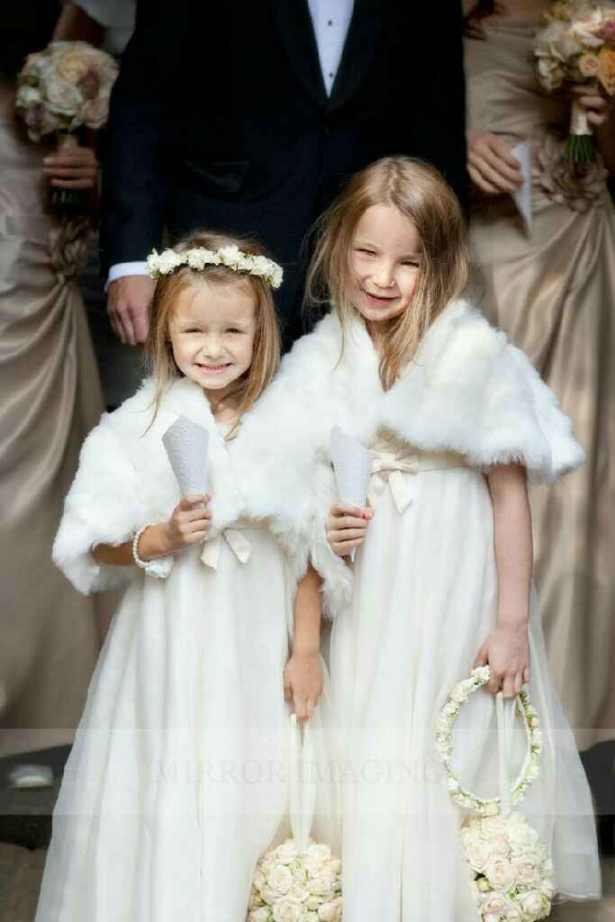 Winter wedding ❄ - daminhas 👧 - 5