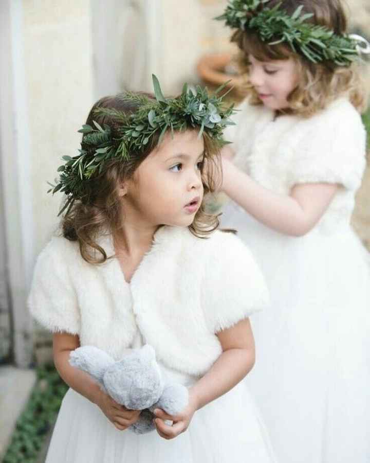 Winter wedding ❄ - daminhas 👧 - 7