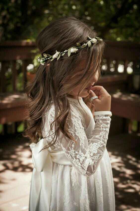 Winter wedding ❄ - toucados 👑 meninas 👧 - 1
