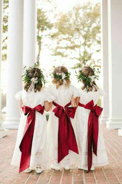 Winter wedding ❄ - toucados 👑 meninas 👧 - 4