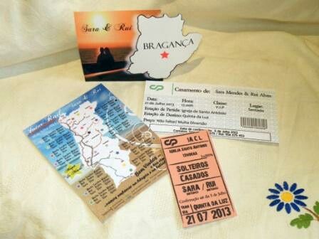 Convites com o tema Comboios 5