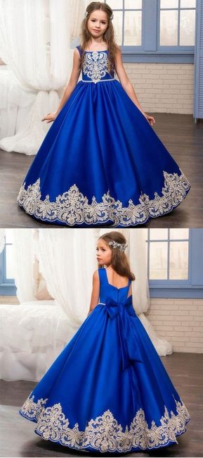 14 vestidos meninas das alianças: inspiração azul! 8