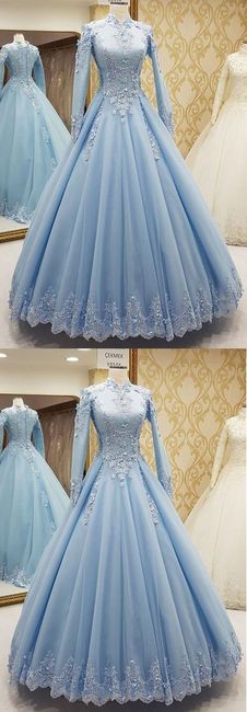 14 vestidos de noiva: inspiração azul! 4