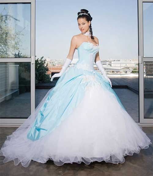 14 vestidos de noiva: inspiração azul! 13