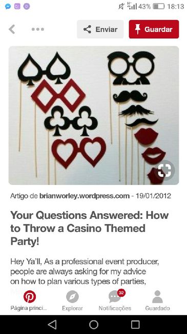 Tema de Casamento - Poker 13