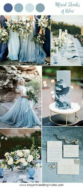 Desafio das Cores - Casamento Azul: decoração - 7
