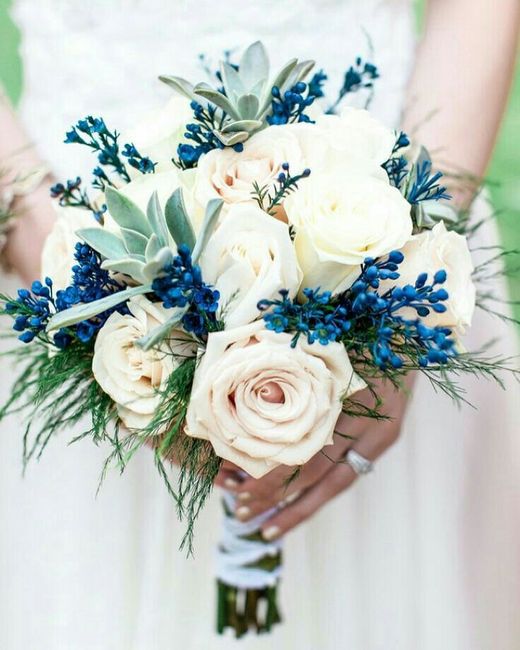 Desafio das Cores - Casamento Azul: bouquet - 5