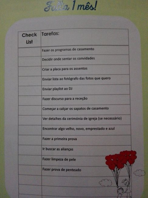Contagem decrescente e tarefas