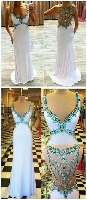 Mês de Setembro — inspirações verde e azul - vestidos de noiva - 2