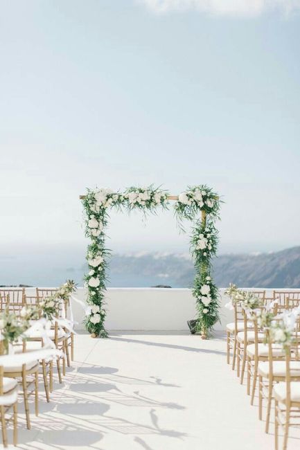 Inspirações Casamento estilo Moderno - altares - 5