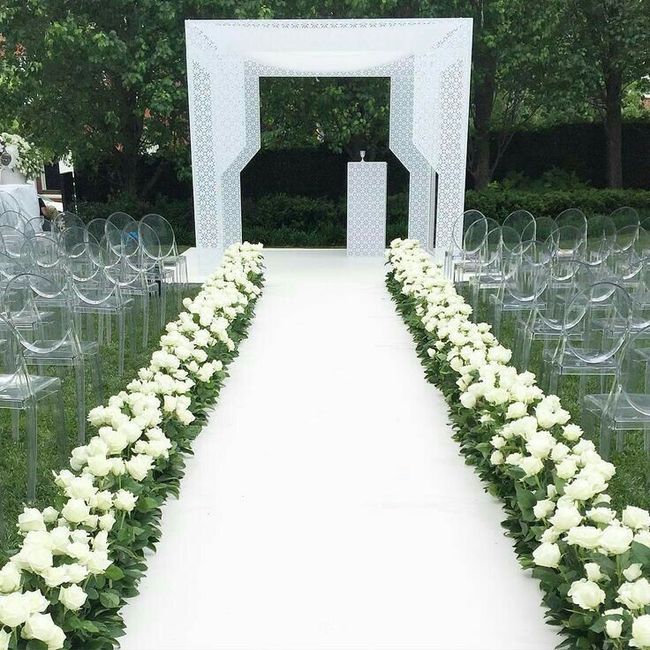 Inspirações Casamento estilo Moderno - altares - 6