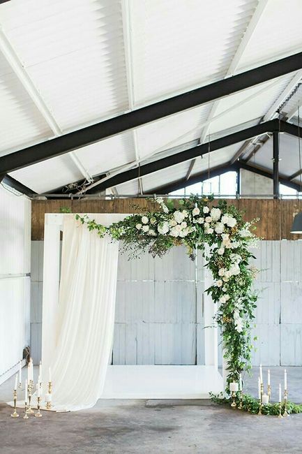 Inspirações Casamento estilo Moderno - altares - 7