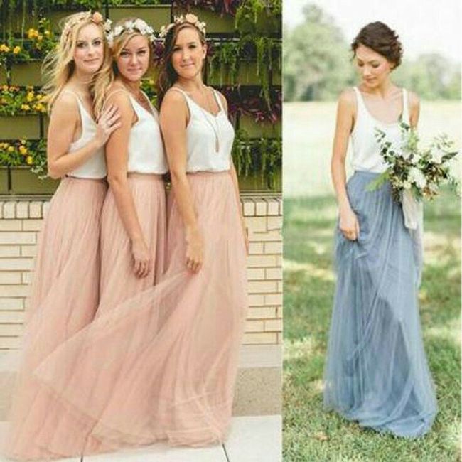 Inspirações Casamento estilo Moderno - damas de honor - 1