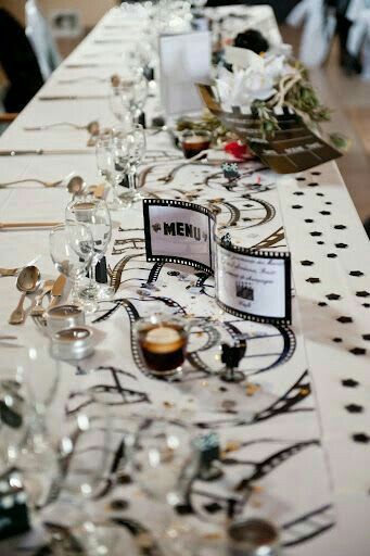 Inspirações Casamento estilo Moderno - tema cinema - 13