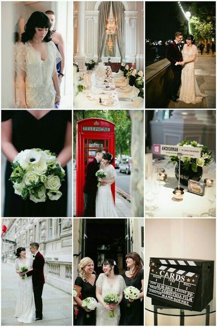 Inspirações Casamento estilo Moderno - tema cinema - 19