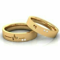 Inspirações Casamento estilo Moderno - alianças - 4