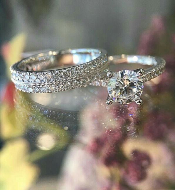 Inspirações Casamento estilo Moderno - anel de noivado - 1