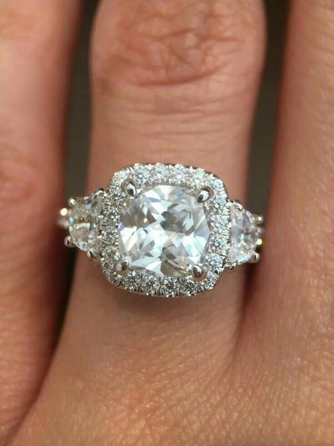 Inspirações Casamento estilo Moderno - anel de noivado - 5