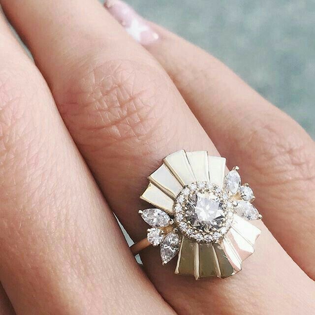 Inspirações Casamento estilo Moderno - anel de noivado - 8