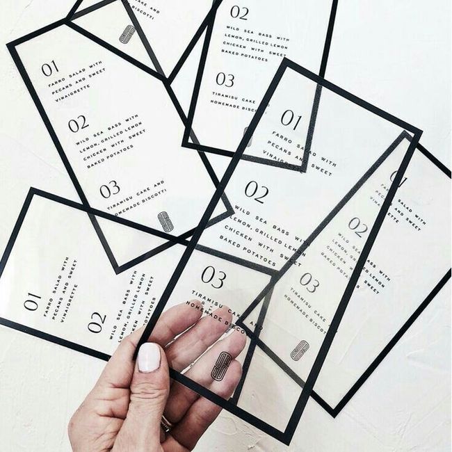 Inspirações Casamento estilo Moderno - parte gráfica - 5