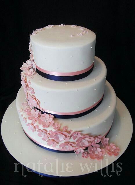 Mês de Outubro - mês rosa - inspirações bolo de casamento - 2