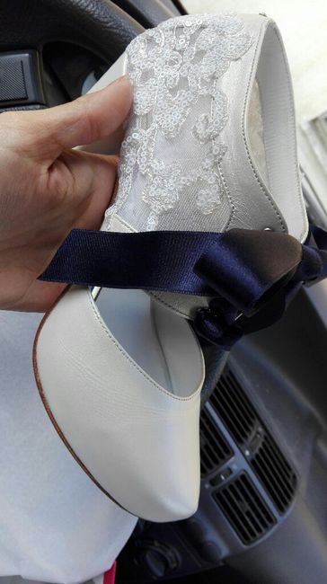 Os sapatos da noiva Andréa 👠 - 2
