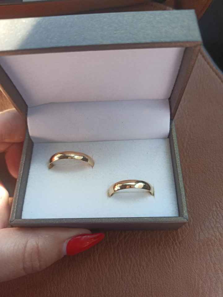 As nossas alianças ❤ - 1