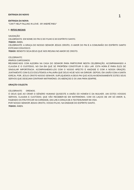 Missal de exemplo - 1