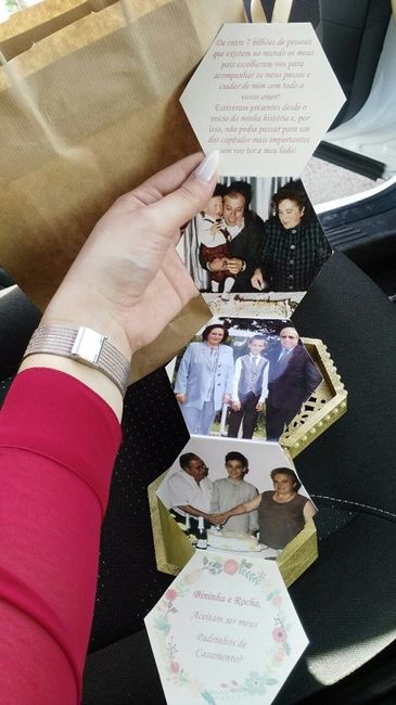 Convite padrinhos