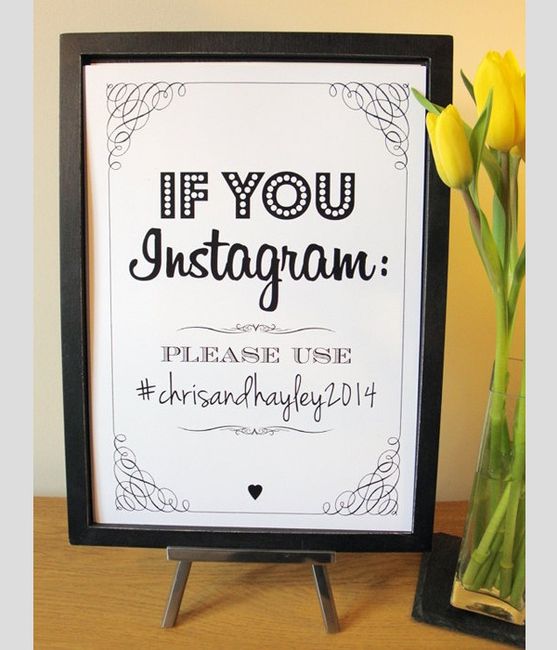 Instagram o seu casamento