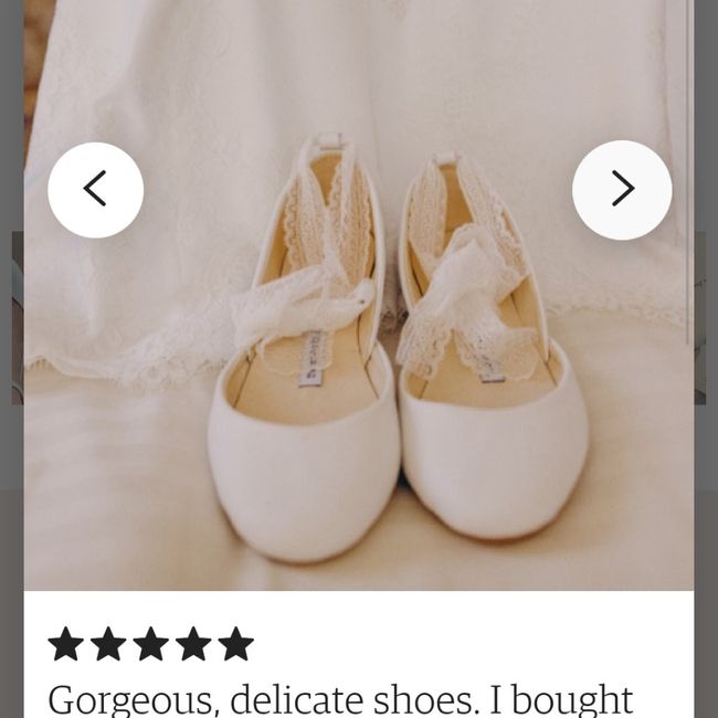Sapatos de noiva: ESCOLHE 1 de 2 1