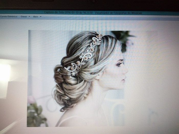 Penteado selecionado