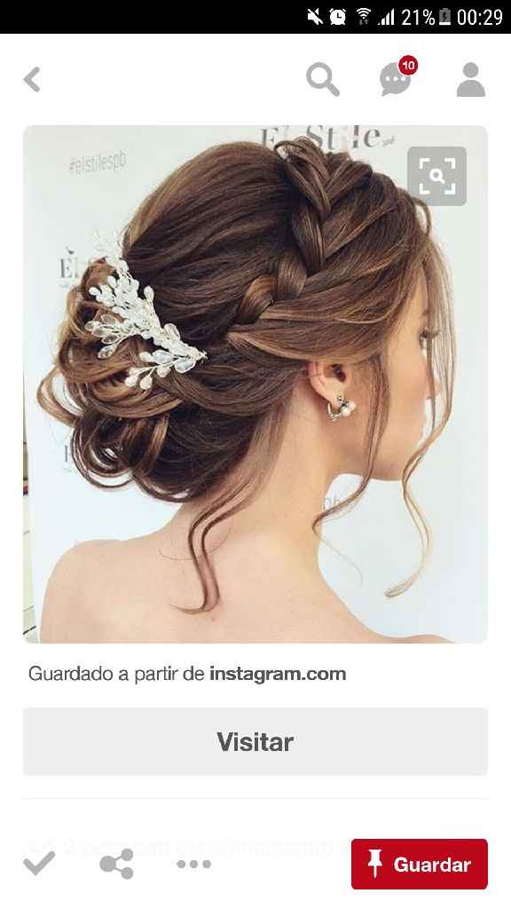 Cabelo para o grande dia,  prova 😀 - 1
